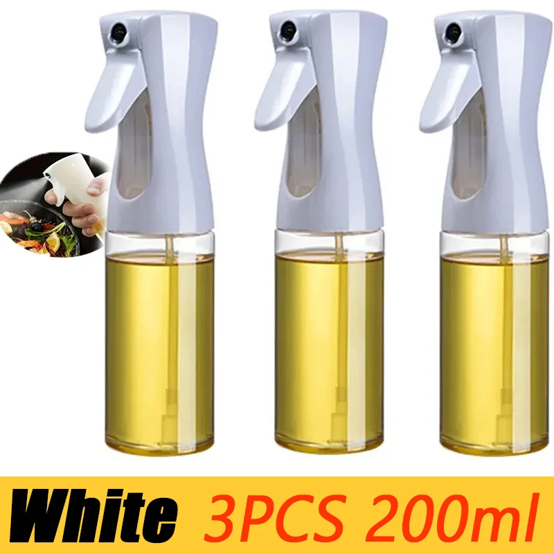 Uniwersalny plastikowy rozpylacz oleju 200/300/500ml z pędzelkiem 🍳