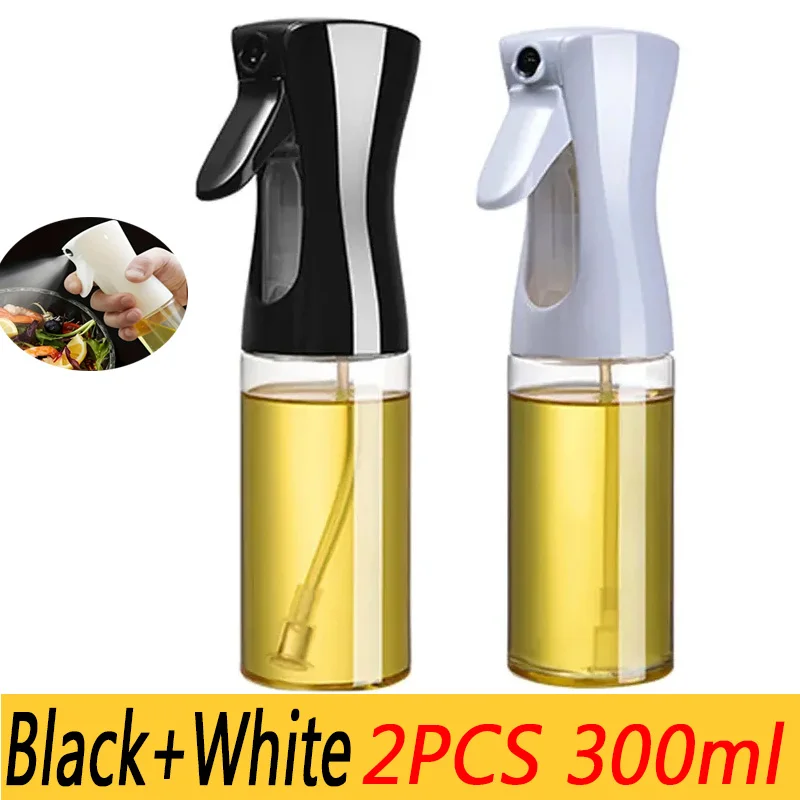 Uniwersalny plastikowy rozpylacz oleju 200/300/500ml z pędzelkiem 🍳