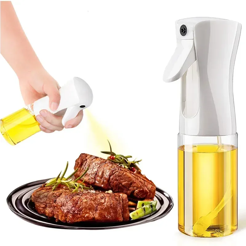 Uniwersalny plastikowy rozpylacz oleju 200/300/500ml z pędzelkiem 🍳